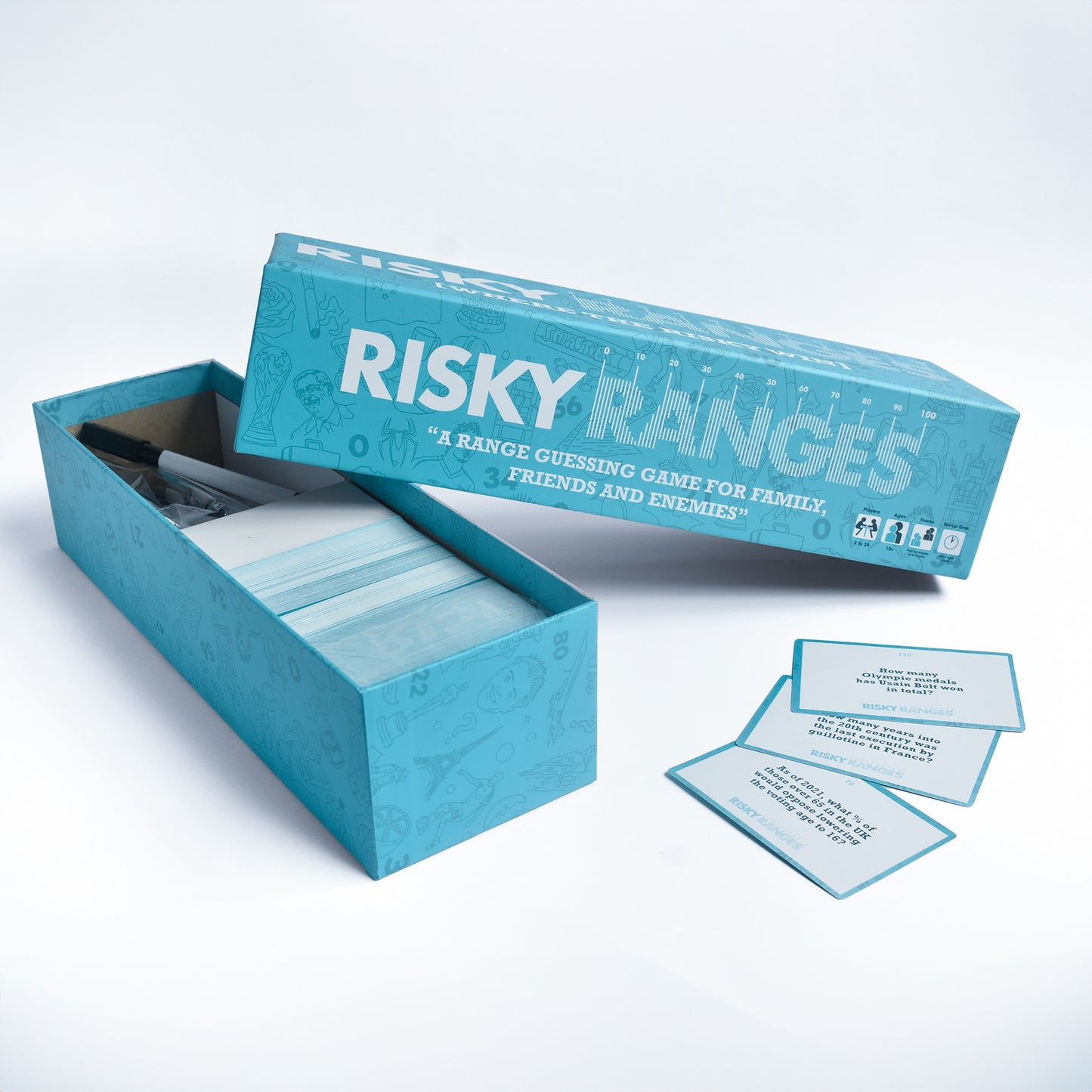 Risky Ranges - The range guessing quiz game for family, friends and enemies